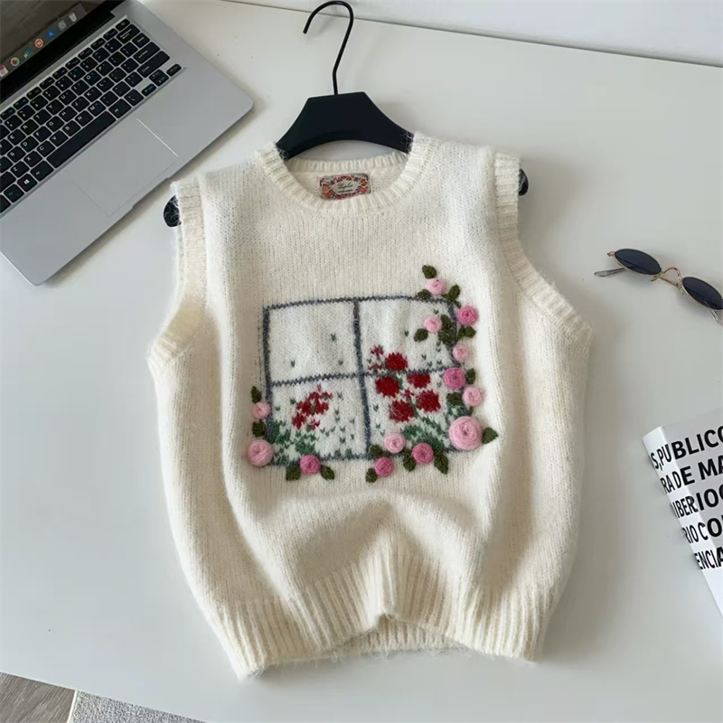 Women 3D Handmade Rose Floral  - огляд і ціна Embroidery Rose
