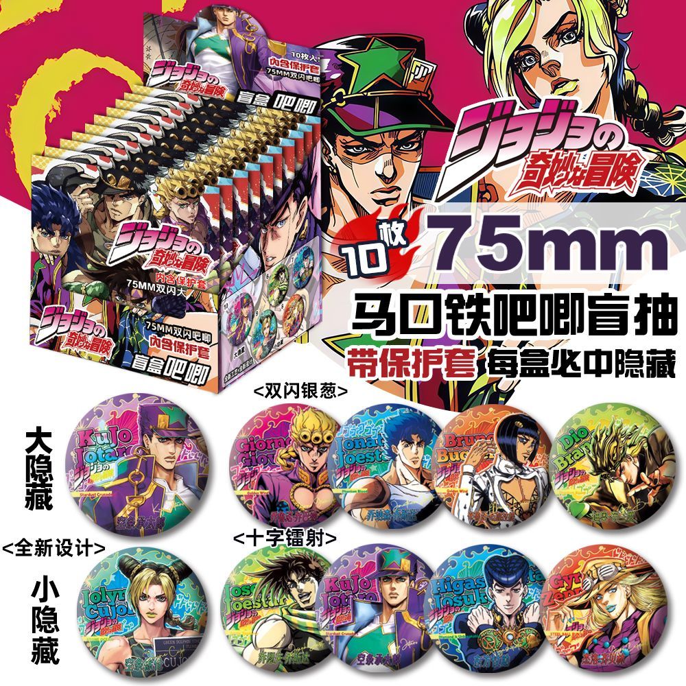 JoJo's Bizarre Adventure 75mm  - огляд і ціна Embroidery Reddit