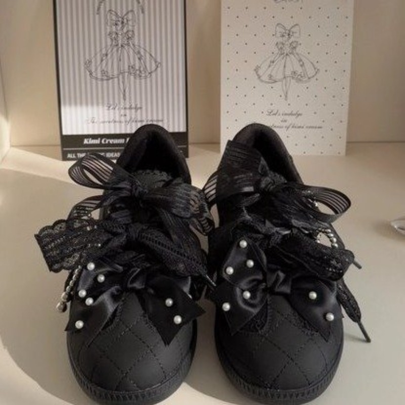 Fashion Sweet Lolita Flat Snea - огляд і ціна Embroidery Garments