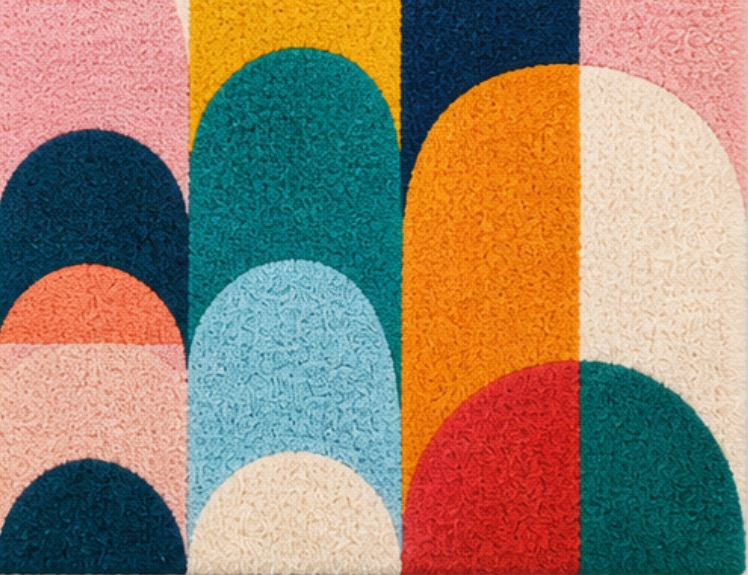 Colorful Geometric Pattern Car - огляд і ціна Embroidery Meaning