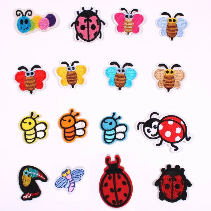 100pcs/Lot Small Embroidery Pa - огляд і ціна Embroidery Lady Bug