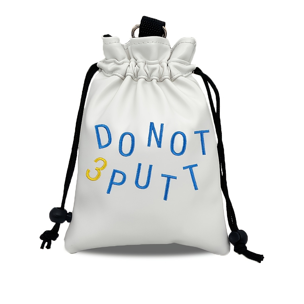 1pc Golf Ball Bag, PU Material - огляд і ціна Embroidery Bag
