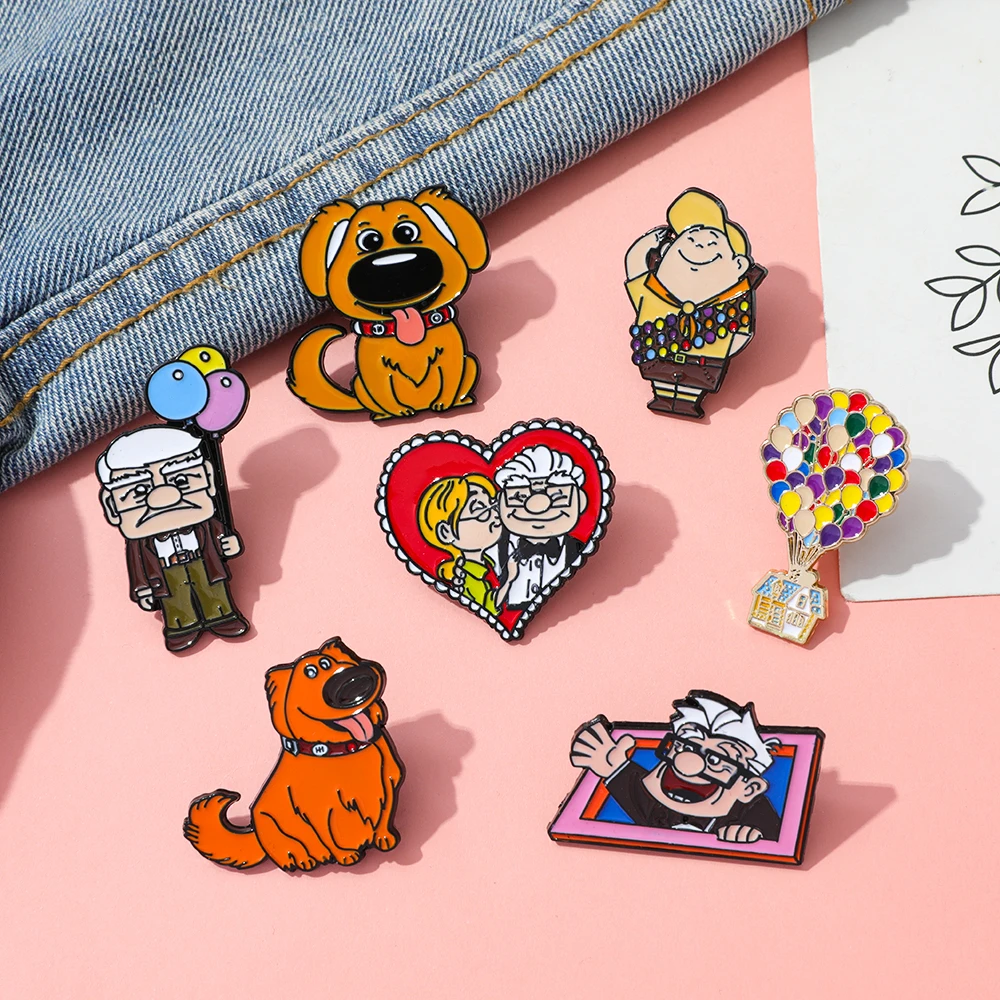 7Pcs Anime Cartoon Brooch Crea - огляд і ціна Embroidery Bali