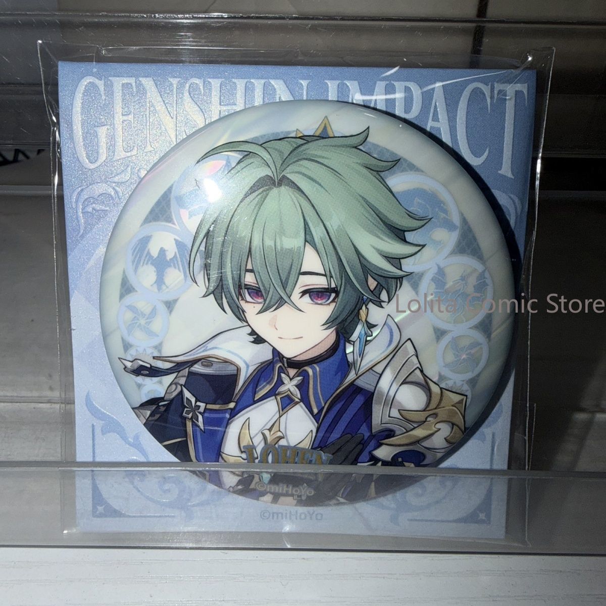 Anime Genshin Impact Lohen Cos - огляд і ціна Embroidery Reddit